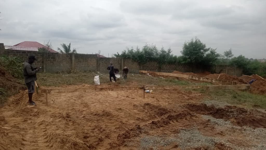 Initial Site Clearing & Profile Marking